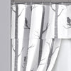 Bird On The Tree Double Swag Shower Curtain 16 Piece Complete Set