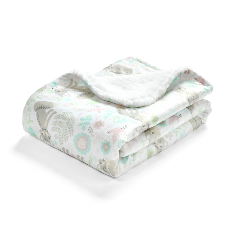 Pixie Fox Sherpa Baby Blanket