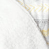 Hygge Geo Soft Sherpa Baby Blanket