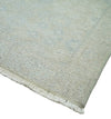 2x3 Hand Knotted Ivory and Gray Traditional Persian Oushak Wool Rug | N723