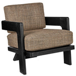 Currey and Company Theo Lounge Chair, Rig Otter 7000-0752