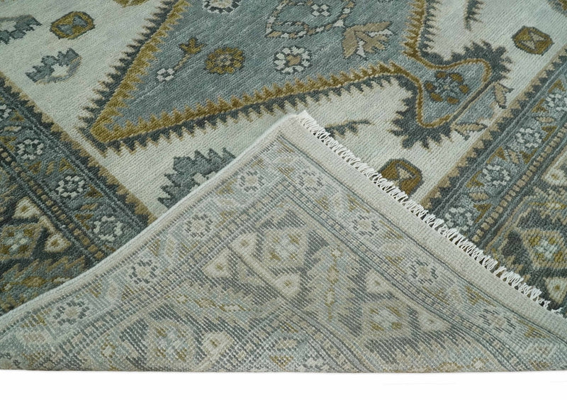 8x10 Ivory, Gray and Camel Oriental Traditional Persian Area Rug | TRDCP966810