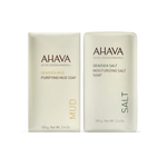 AHAVA Sea-Sourced Soap Set: Mud & Salt