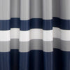 Alexander Stripe Light Filtering Window Curtain Panel Set