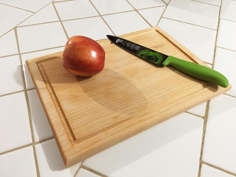 Hard Maple Wood Side grain With juice groove Cutting Board