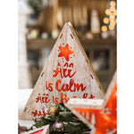 Christmas Decorative Light Box in Red