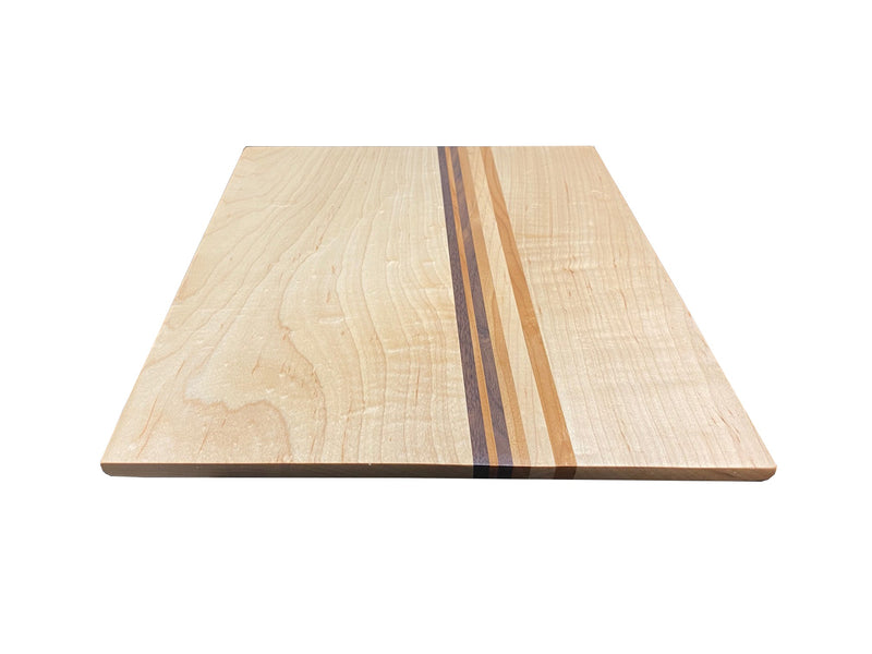 Modern Maple Mixed with Walnut Side grain Cutting Board