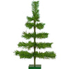 Alpine Green Tinsel Christmas Tree