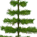 Alpine Green Tinsel Christmas Tree