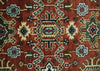 Antique Hand Knotted Brown and Blue Traditional Vintage Style Oushak Custom Made Wool Area Rug