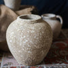 Cement Pot Pompeii Style Handmade Art Jar Pot