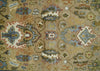 Beige and Ivory Hand knotted Traditional Oriental Oushak Multi Size Wool Area Rug