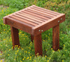 Redwood Side Table
