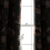 Delsey Floral Absolute Blackout Window Curtain Set