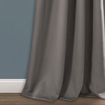 Insulated Back Tab Blackout Curtain Panel Set