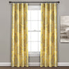 Linear Tree Insulated Rod Pocket Blackout Curtain Panel Set
