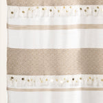 Malaika Stripe Cotton Shower Curtain