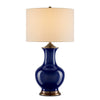 Currey and Company Lilou Blue Table Lamp 6000-0841