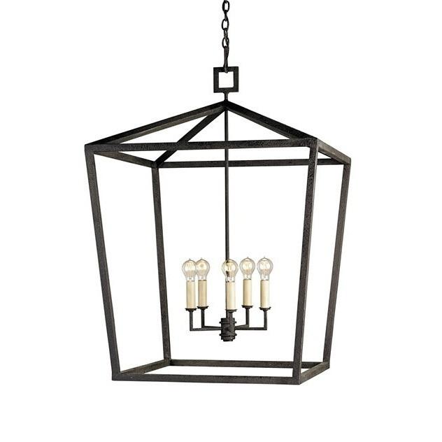 Currey and Company Denison Lantern, Large 9871 - LOVECUP