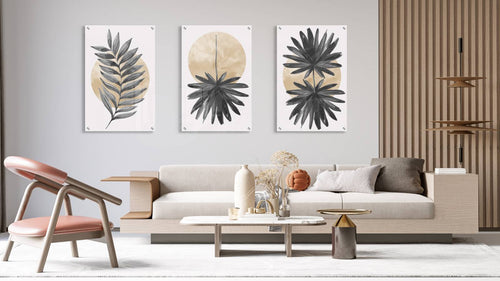 Aesthetic Design Set of 3 Prints Modern Wall Art Modern Artwork