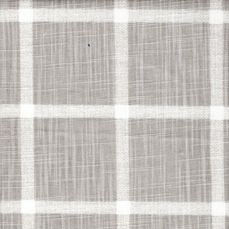 Tailored Bedskirt in Modern Farmhouse Abbot French Grey Windowpane Plaid