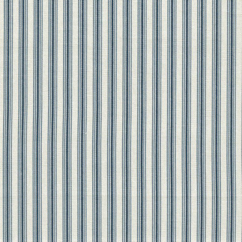 Bed Scarf in Cottage Navy Blue Stripe