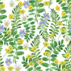 Yellow Flowers with Green Leaves Wallpaper