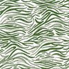 Bed Scarf in Babur Fairway Green Watercolor Wavy Stripe
