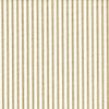 Tailored Tier Curtains in Farmhouse Rustic Brown Ticking Stripe