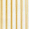 Round Tablecloth in Cottage Barley Yellow Gold Stripe