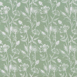 Round Tablecloth in Daman Spruce Green Floral