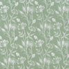 Tailored Bedskirt in Daman Spruce Green Floral