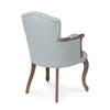 Seafoam Green Upholstered Vanity Chair L082
