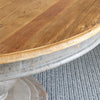 Lovecup Vintage Foyer Table in Distressed Gray L939