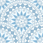 Blue Ornament Wallpaper
