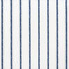 Tailored Bedskirt in Modern Farmhouse Miles Italian Denim Blue Stripe