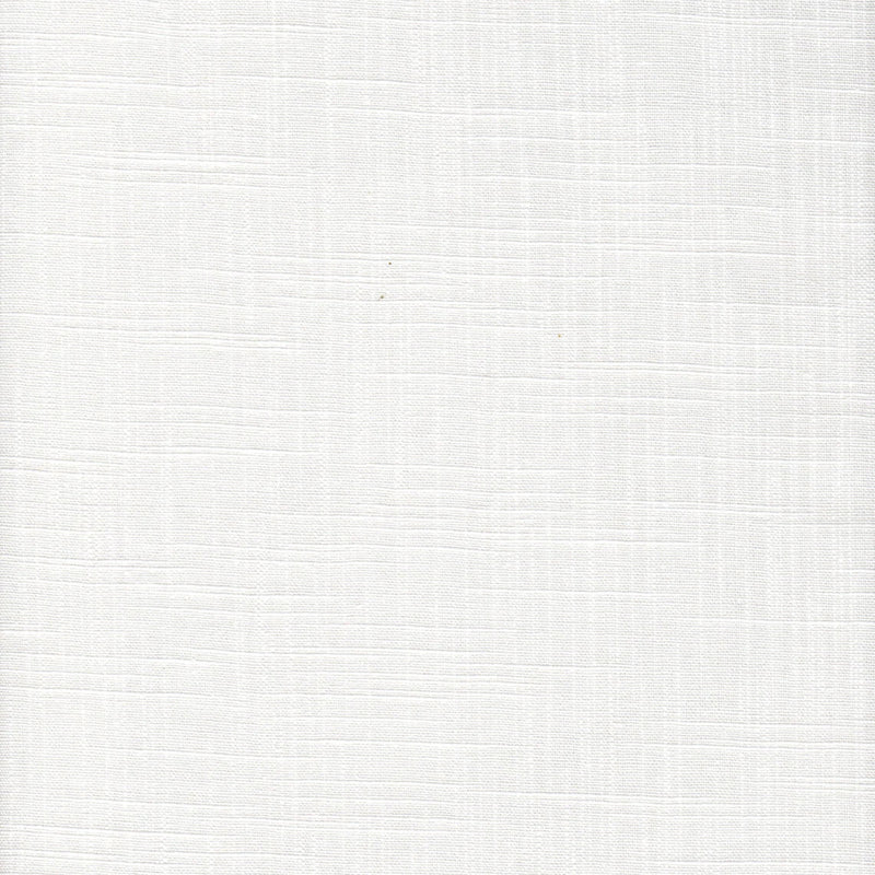 Gathered Bedskirt in Modern Farmhouse Solid White Cotton Slub Canvas