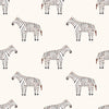 Zebras Pattern Wallpaper