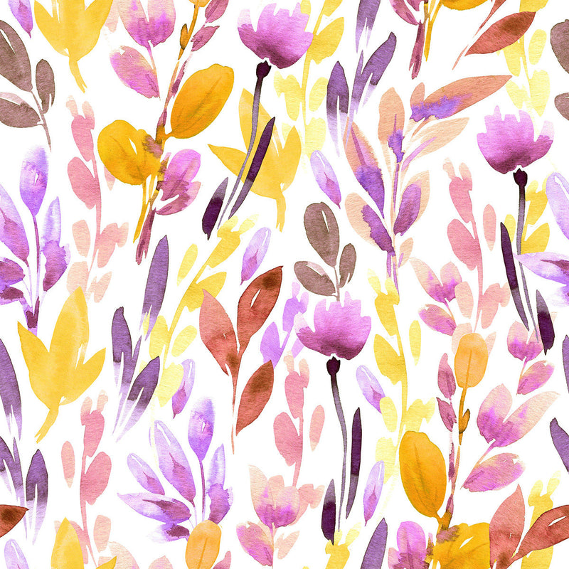 Yellow and Violet Wallpaper