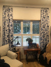 Cynthia Jacobean Light Filtering Window Curtain Set