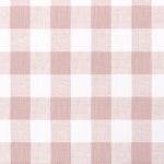 Tailored Tier Curtains in Anderson Blush Buffalo Check Plaid