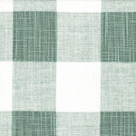 Round Tablecloth in Anderson Waterbury Spa Green Buffalo Check Plaid