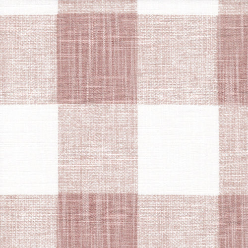 Tailored Valance in Anderson Blush Buffalo Check Plaid