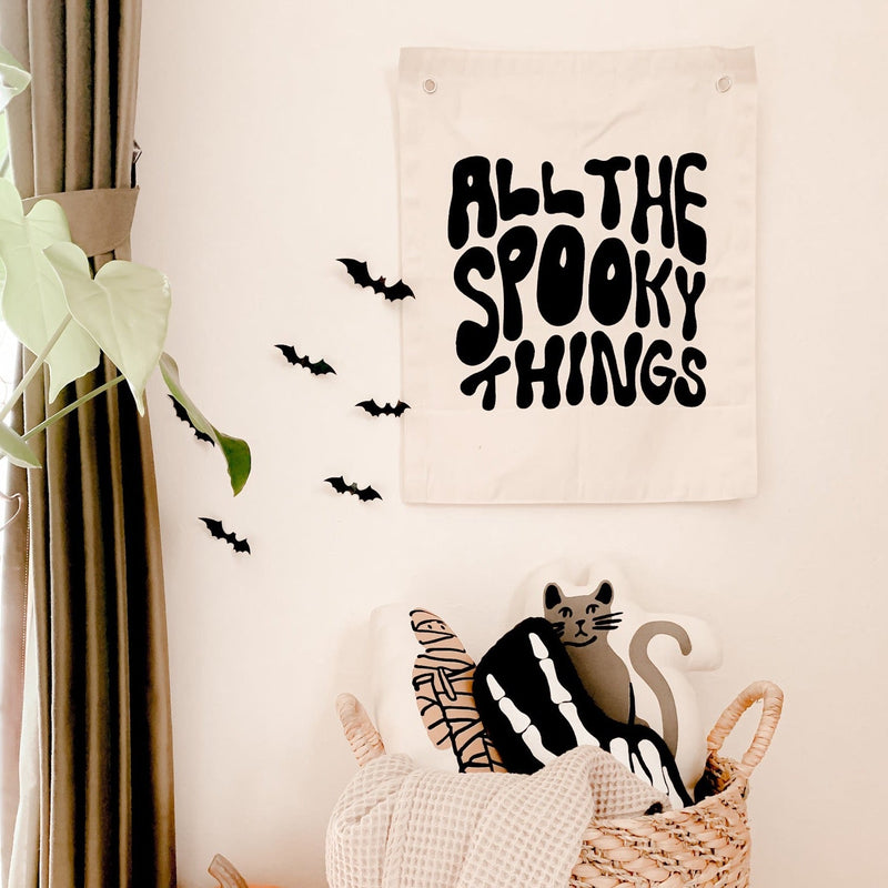 all the spooky things banner