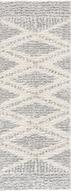 Trunding Plush Area Rug in Gray