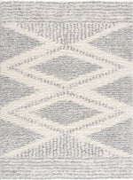 Trunding Plush Area Rug in Gray