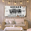 Cattle Ranch Rustic Sign