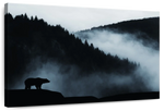 Misty Mountain Bear Wall Art