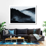 Misty Mountain Bear Wall Art