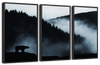 Misty Mountain Bear Wall Art